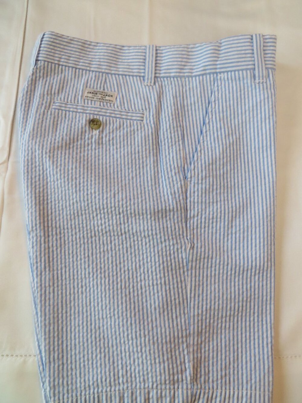 Janie and Jack Shorts | Seersucker | Spring Collection| Size 7